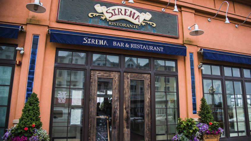 Sirena Ristorante | restaurant | 27 Ocean Ave, Long Branch, NJ 07740, USA | 7322221119 OR +1 732-222-1119