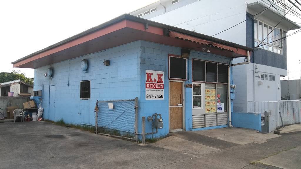K & K Kitchen | restaurant | 1223 N School St, Honolulu, HI 96817, USA | 8088477456 OR +1 808-847-7456