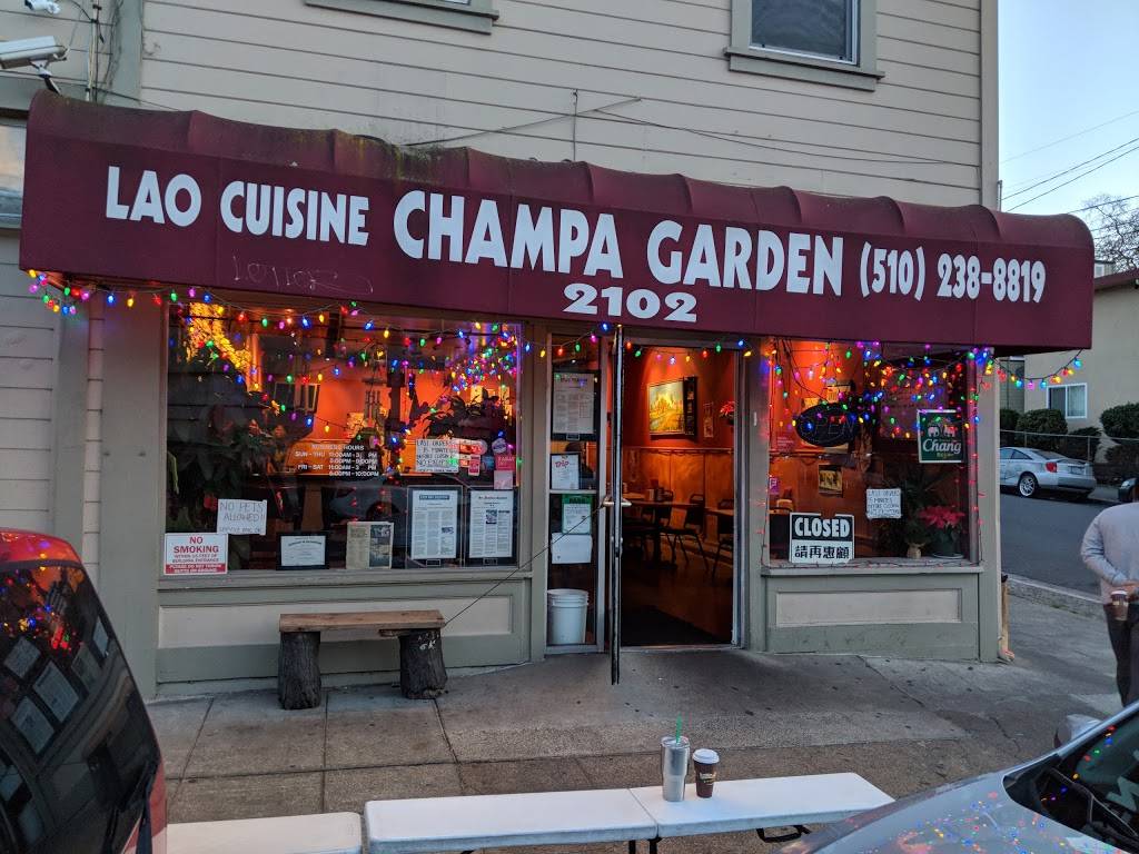 Champa Garden | restaurant | 2102 8th Ave, Oakland, CA 94606, USA | 5102388819 OR +1 510-238-8819