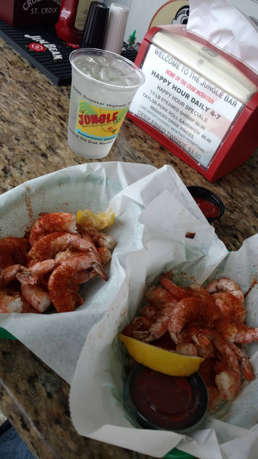 The Jungle Bar & Restaurant | restaurant | 9800 Coastal Hwy, Ocean City, MD 21842, USA | 4105241110 OR +1 410-524-1110