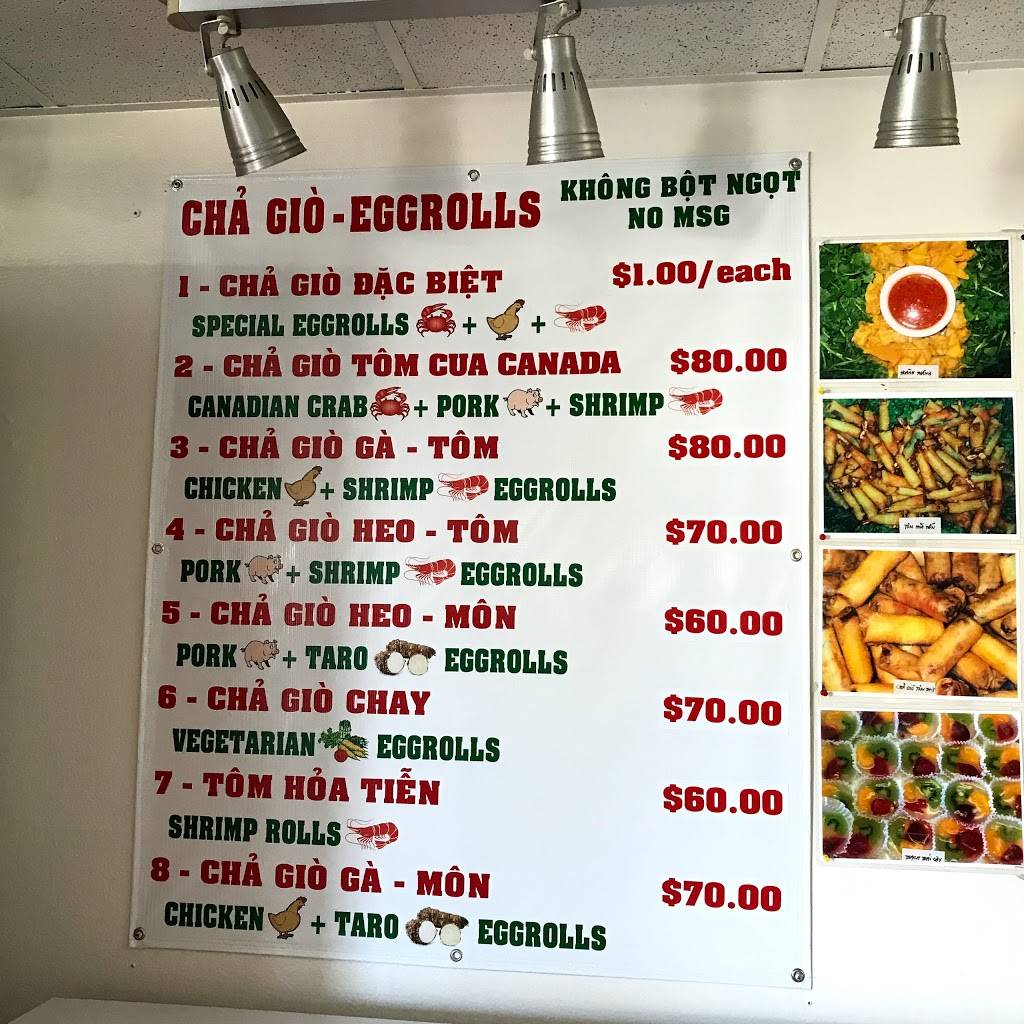 K.H Eggrolls | restaurant | 14115 Goldenwest St, Westminster, CA 92683, USA | 7148950030 OR +1 714-895-0030