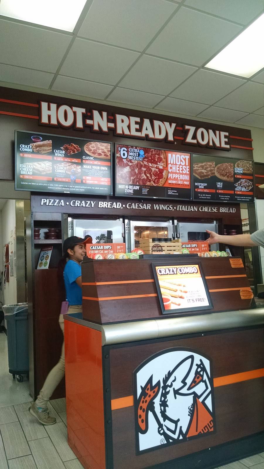 Little Caesars Pizza | meal takeaway | 10245 Z, Kempwood Dr, Houston, TX 77043, USA | 7134627422 OR +1 713-462-7422