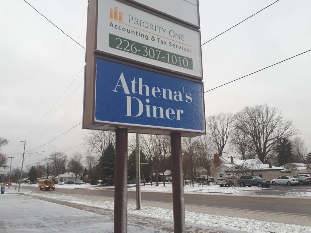 Athenas Diner | restaurant | 569 Broadway St, Wyoming, ON N0N 1T0, Canada | 5198450502 OR +1 519-845-0502