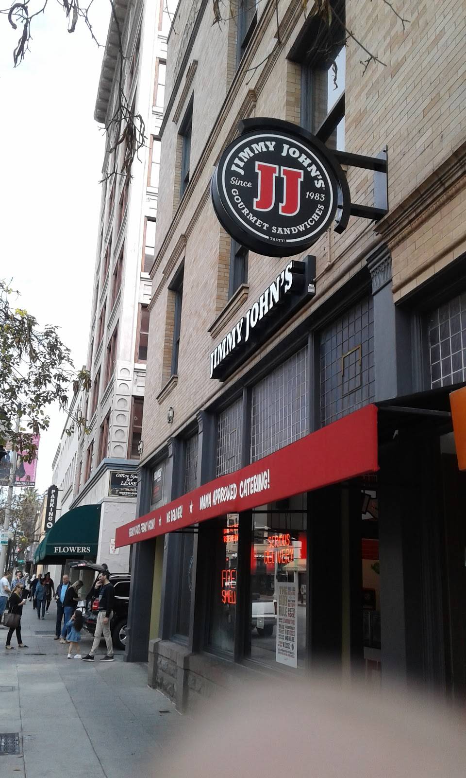 Jimmy Johns | meal delivery | 10 N Raymond Ave, Pasadena, CA 91103, USA | 6263564441 OR +1 626-356-4441