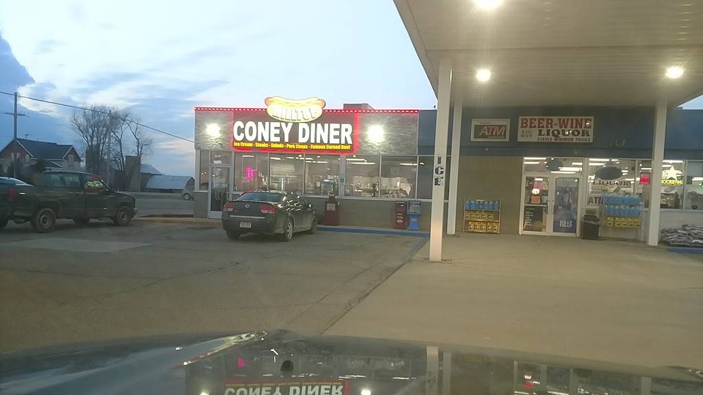 Hilltop Coney Diner | restaurant | 3783 S Van Dyke Rd, Marlette, MI 48453, USA | 9896357870 OR +1 989-635-7870