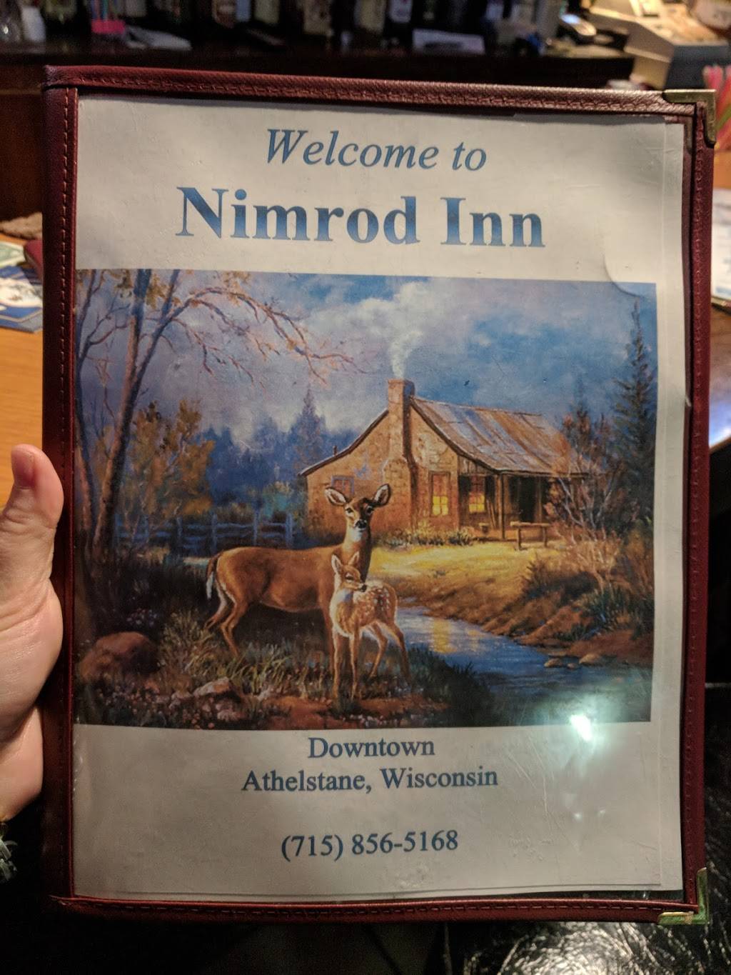 Nimrod Inn | restaurant | N12808 Northway Dr, Athelstane, WI 54104, USA | 7158565168 OR +1 715-856-5168