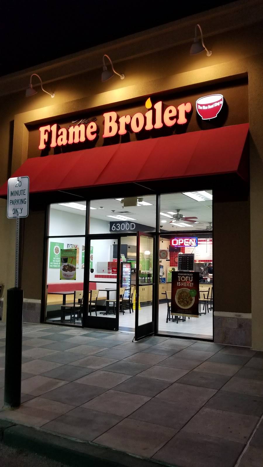 The Flame Broiler | restaurant | 16300 Beach Blvd #D, Westminster, CA 92683, USA | 7148432028 OR +1 714-843-2028