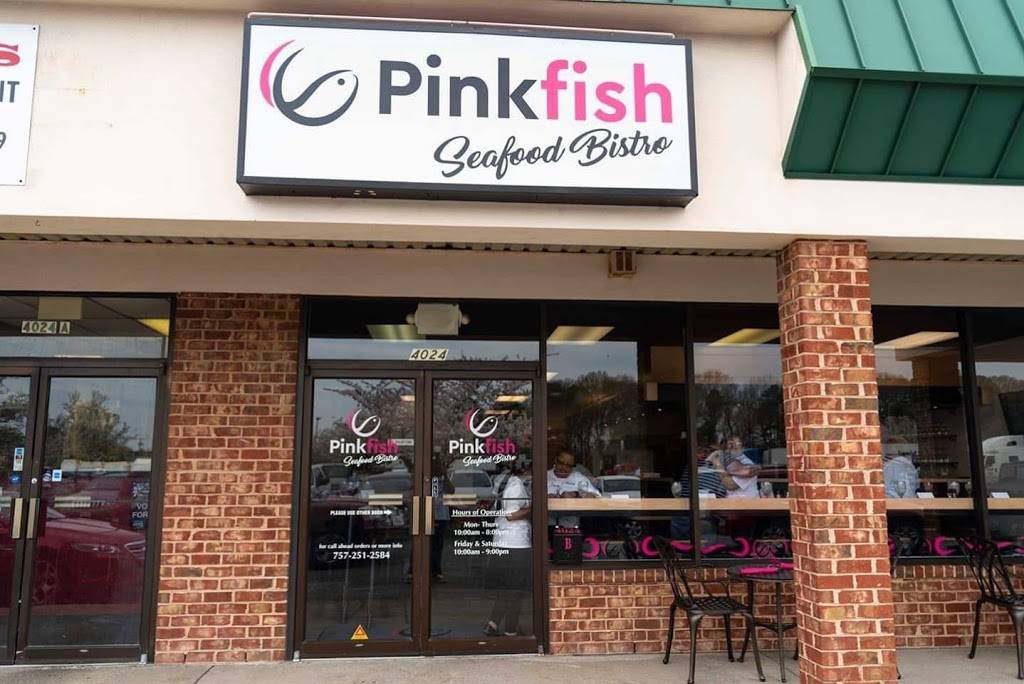 Pinkfish Seafood Bistro | restaurant | 4024 W Mercury Blvd Suite B, Hampton, VA 23666, USA | 7572512584 OR +1 757-251-2584