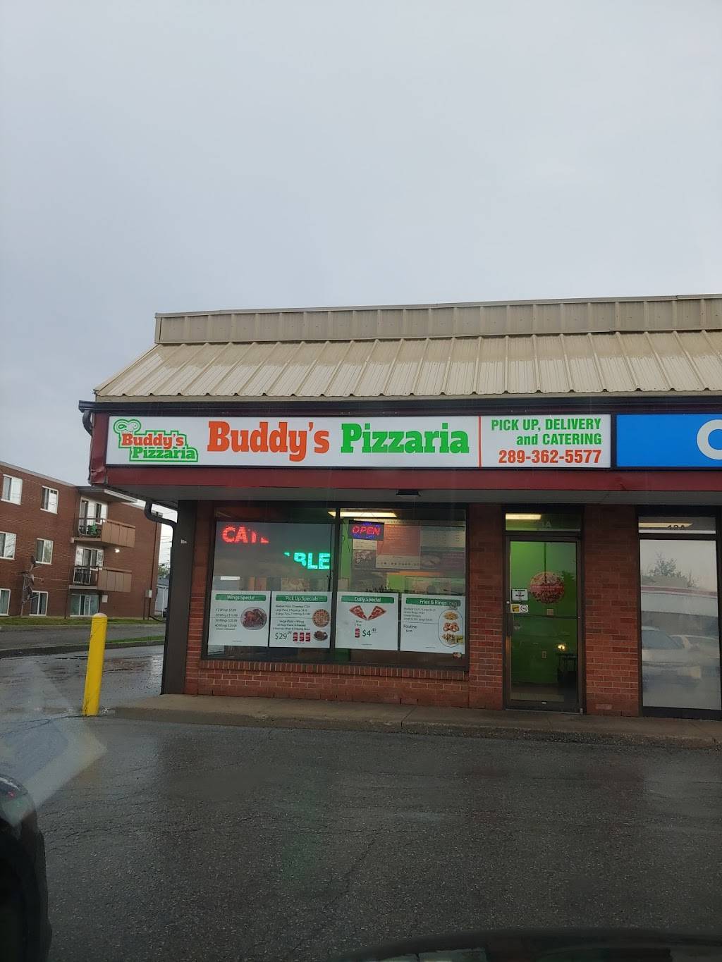 Buddy’s Pizza | restaurant | 318 Ontario St, St. Catharines, ON L2R 5L8, Canada | 2893625577 OR +1 289-362-5577