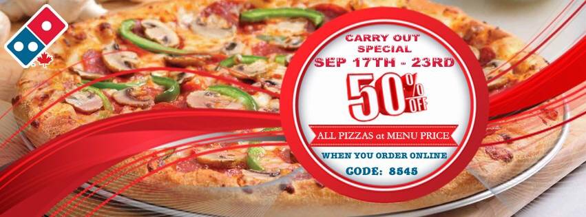 Dominos Pizza | meal delivery | 257 Dundas St E, Trenton, ON K8V 1M1, Canada | 6133945888 OR +1 613-394-5888