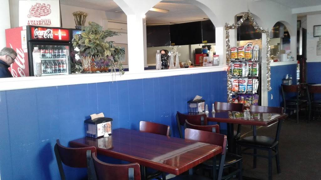 Georges Pizza (West Brookfield) | restaurant | 4 E Main St, West Brookfield, MA 01585, USA | 5088678100 OR +1 508-867-8100