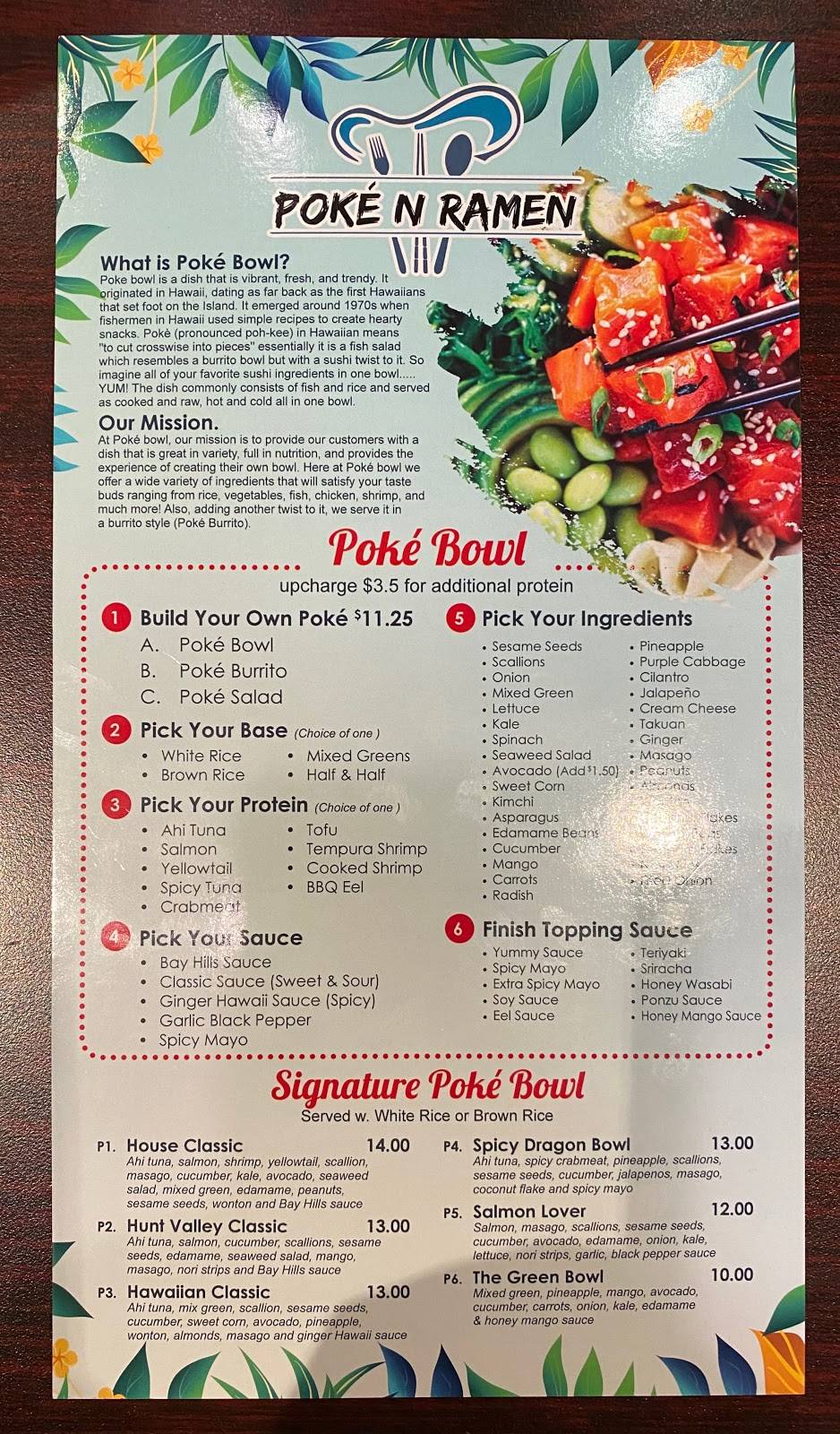 Poke N Ramen | restaurant | 1274 Bay Dale Dr Suite 215, Arnold, MD 21012, USA | 4437755837 OR +1 443-775-5837