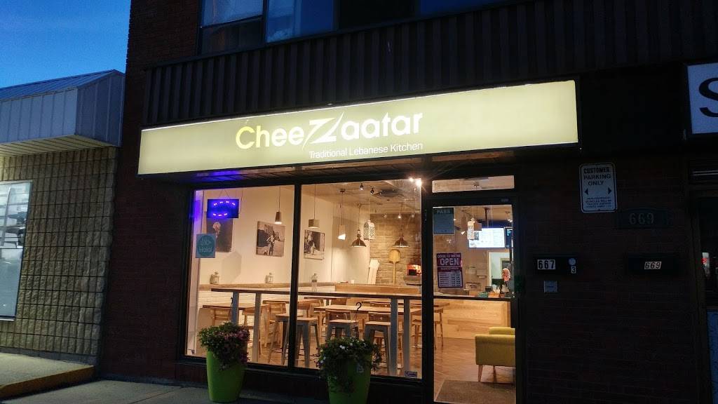 CheeZaatar | restaurant | 667 Fennell Ave E, Hamilton, ON L8V 1V3, Canada | 9053856546 OR +1 905-385-6546