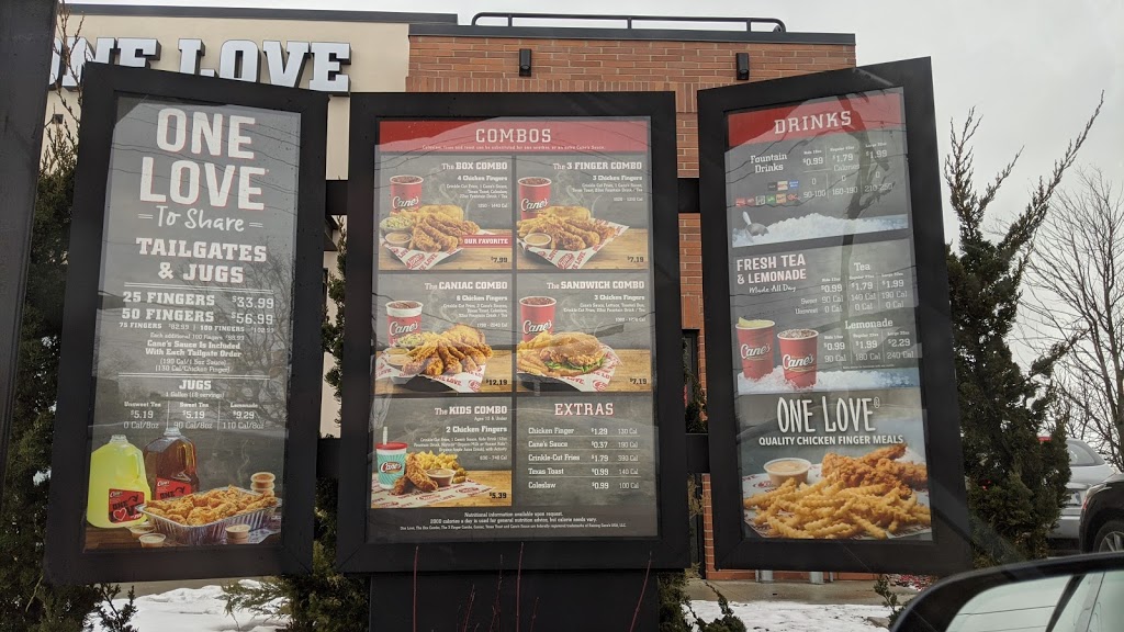 Raising Canes Chicken Fingers | meal takeaway | 2450 US-34, Oswego, IL 60543, USA | 6305549855 OR +1 630-554-9855