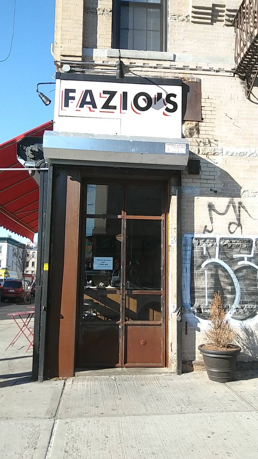 Fazios | restaurant | ​709 Knickerbocker Avenue, Brooklyn, NY 11221, USA | 3475293222 OR +1 347-529-3222