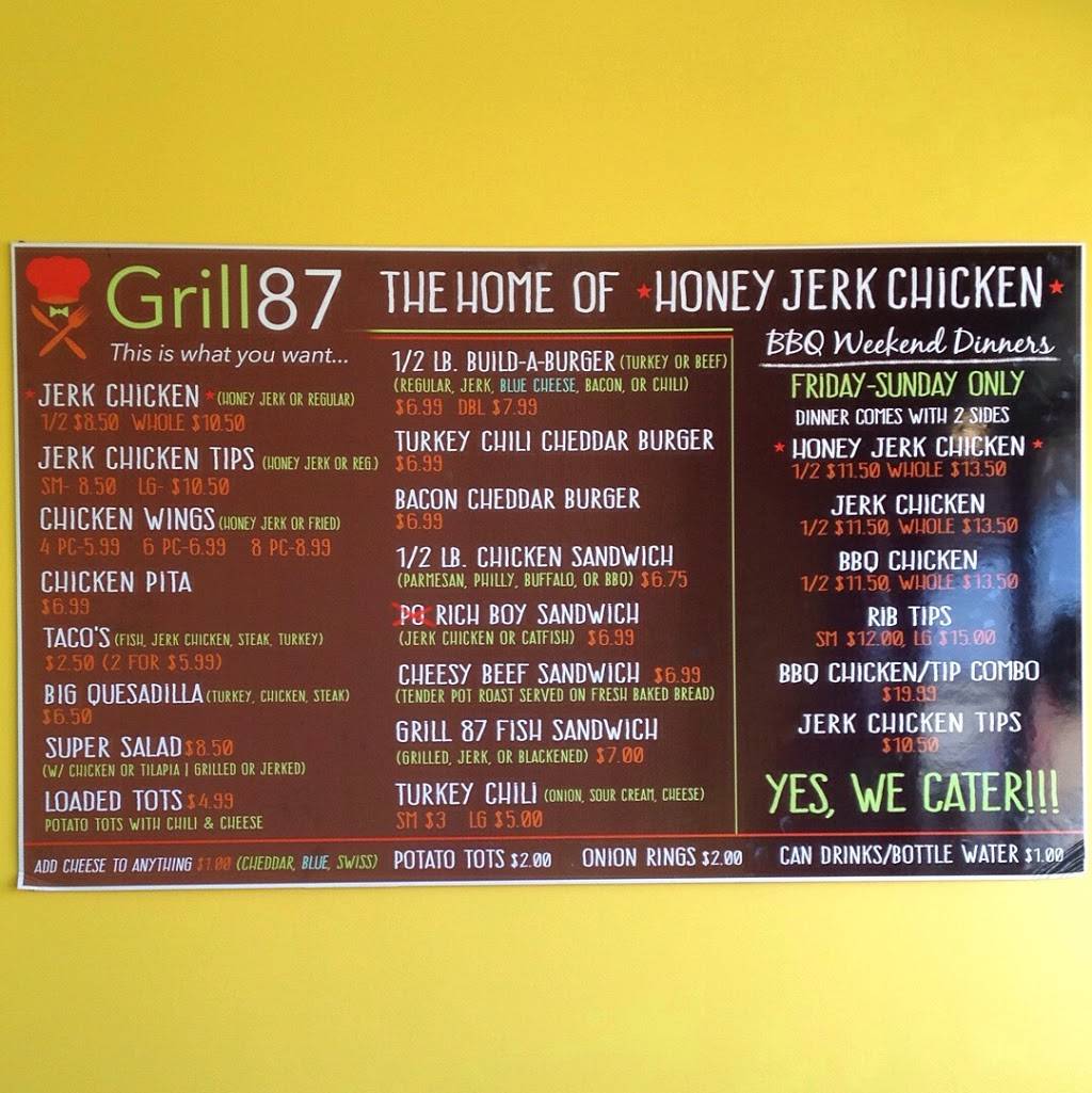 Grill 87 | restaurant | 1635 1/2 E. 87th St., Chicago, IL 60617, USA | 7734373903 OR +1 773-437-3903