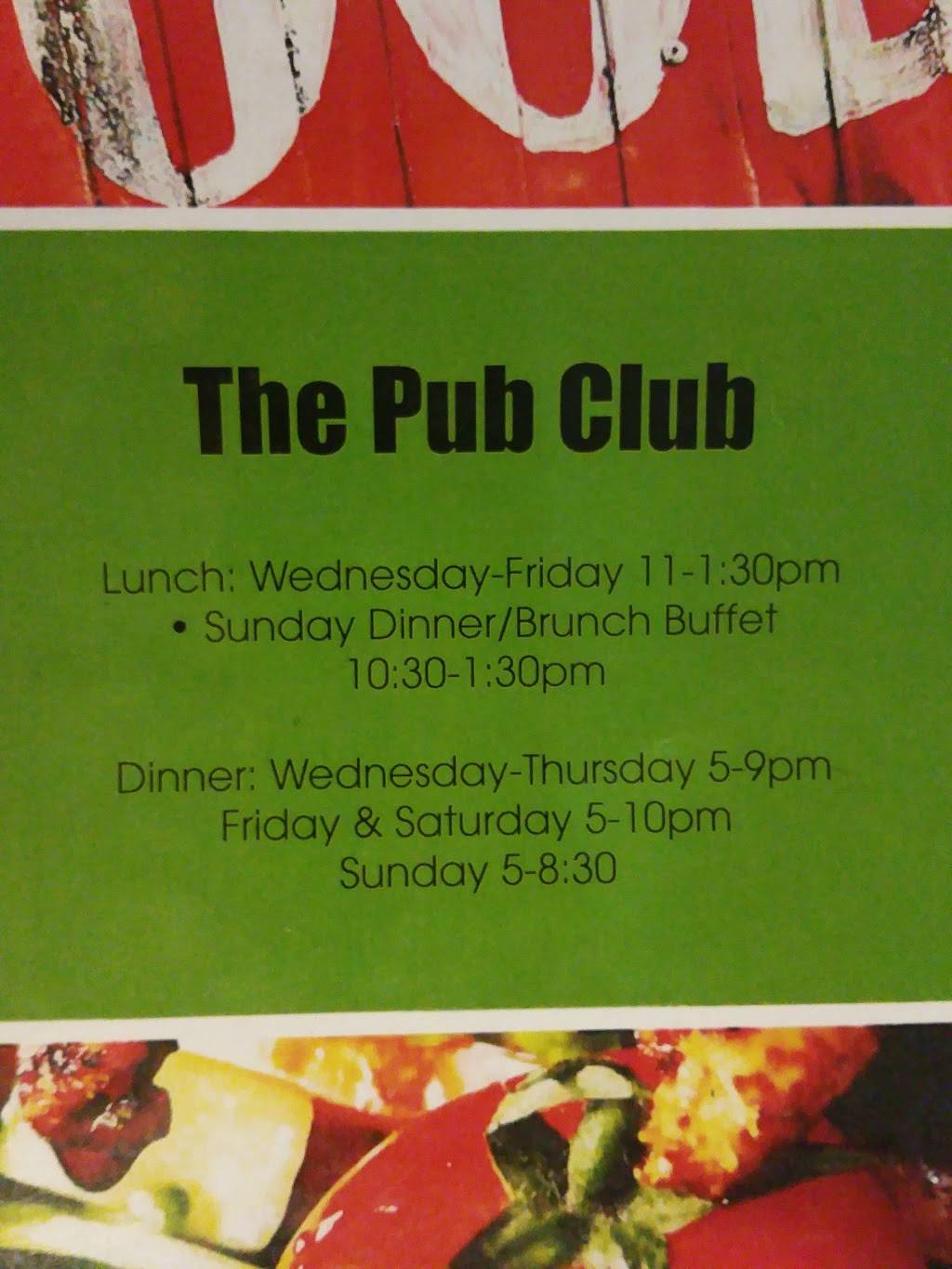The Pub Club | restaurant | 411 Main St, Lost Nation, IA 52254, USA | 5636782634 OR +1 563-678-2634