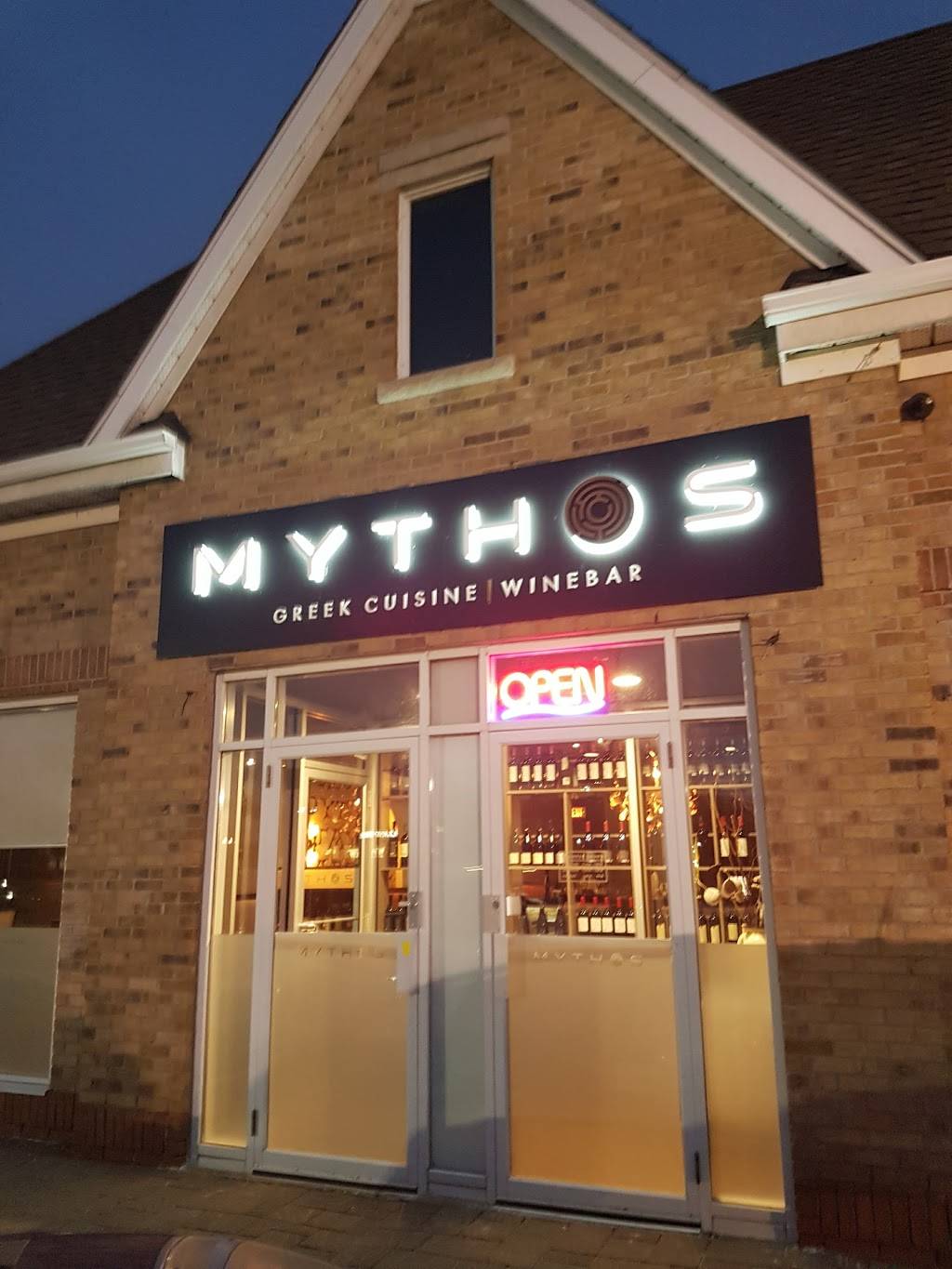 MYTHOS Greek Cuisine | Wine Bar | restaurant | 3500 Fairview St, Burlington, ON L7N 2R5, Canada | 9056397300 OR +1 905-639-7300