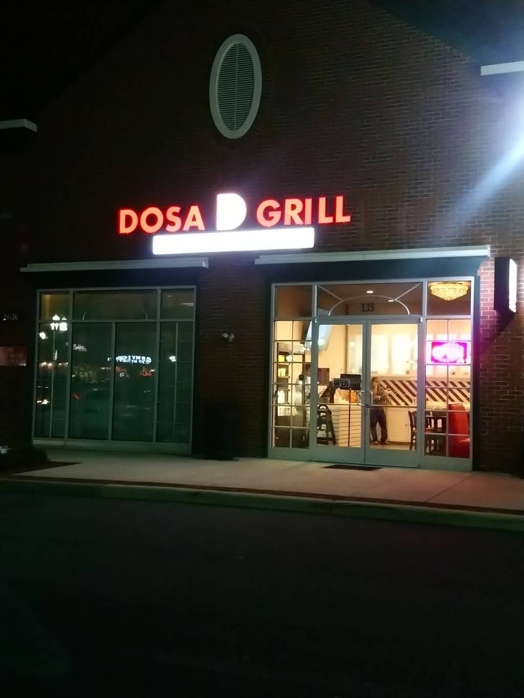 Dosa Grill | restaurant | 24630 Dulles Landing Dr #135, Dulles, VA 20166, USA | 7035428760 OR +1 703-542-8760