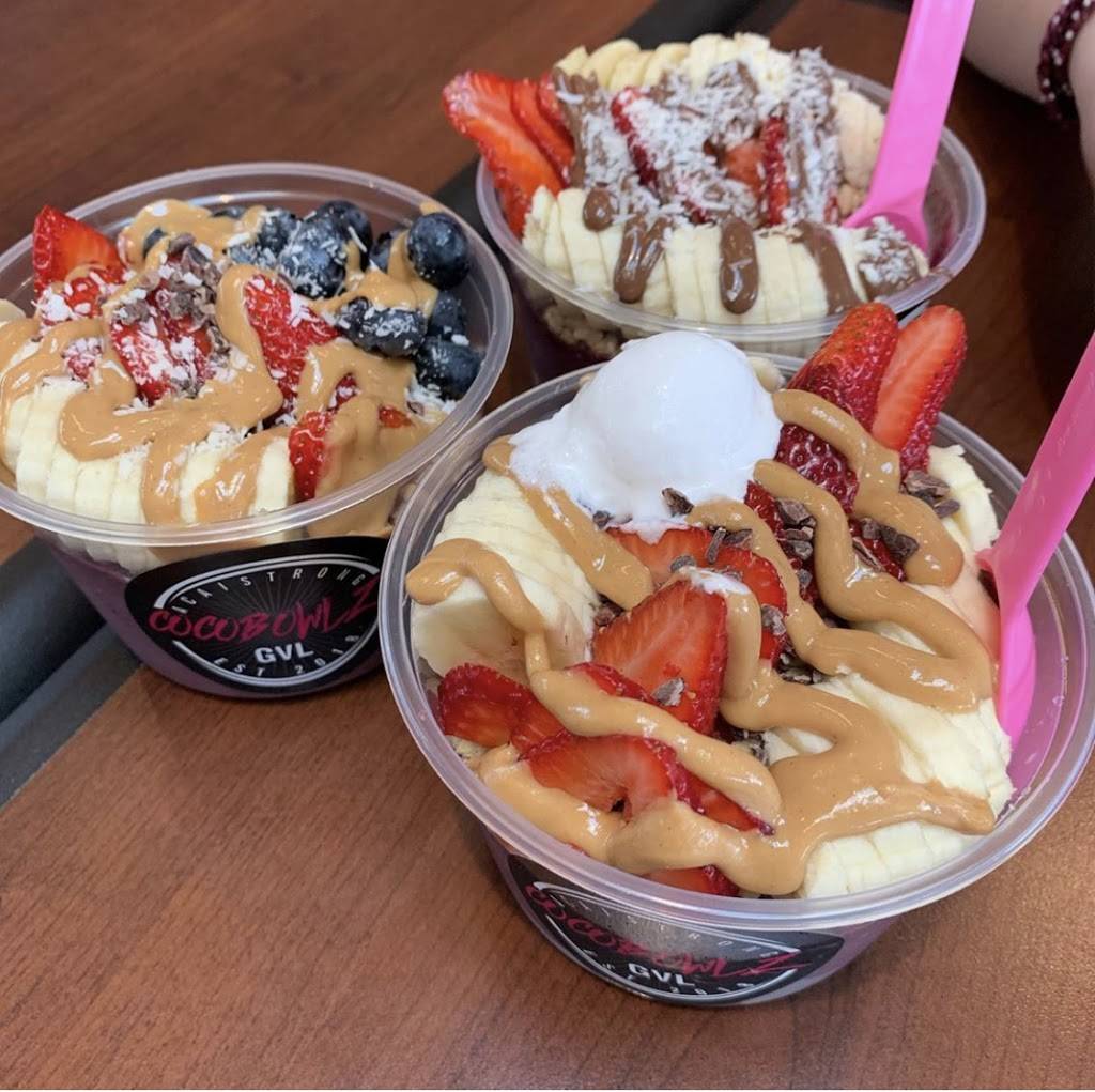 Cocobowlz | restaurant | 700 Haywood Rd, Greenville, SC 29607, USA | 8644142946 OR +1 864-414-2946