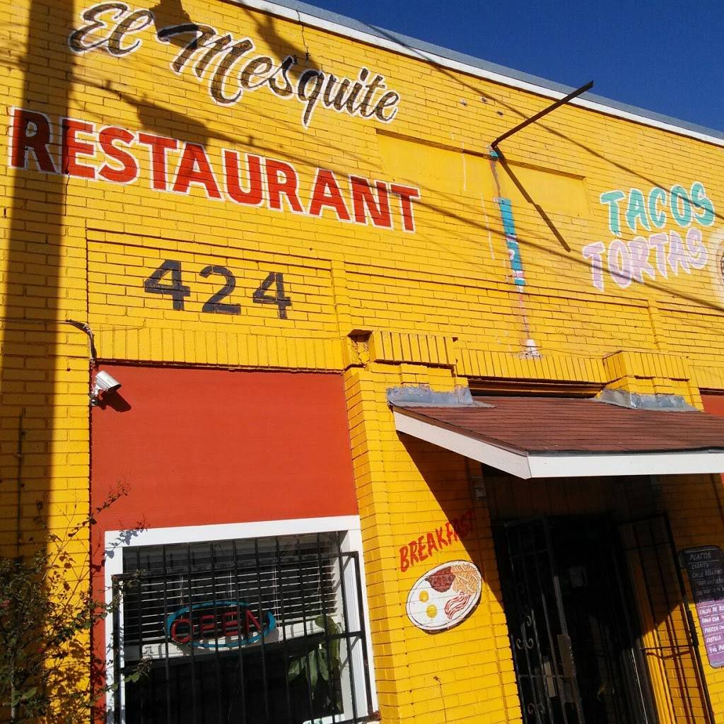 El Mesquite Restaurant | restaurant | 424 Broadway St, Houston, TX 77012, USA | 7139269117 OR +1 713-926-9117