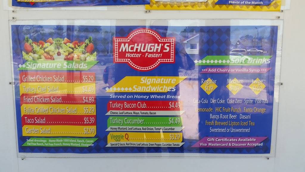 McHughs | restaurant | 801 Charleston Ave, Mattoon, IL 61938, USA | 2172347565 OR +1 217-234-7565