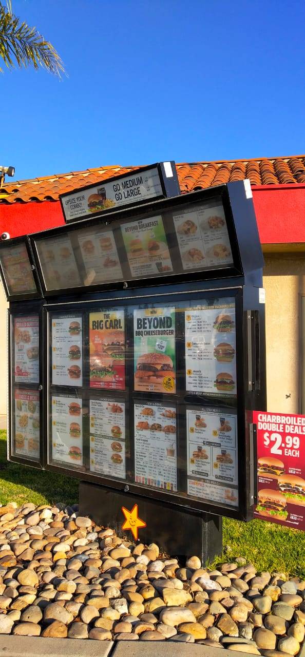 Carls Jr. | restaurant | 1355 S Bradley Rd, Santa Maria, CA 93454, USA | 8053492031 OR +1 805-349-2031