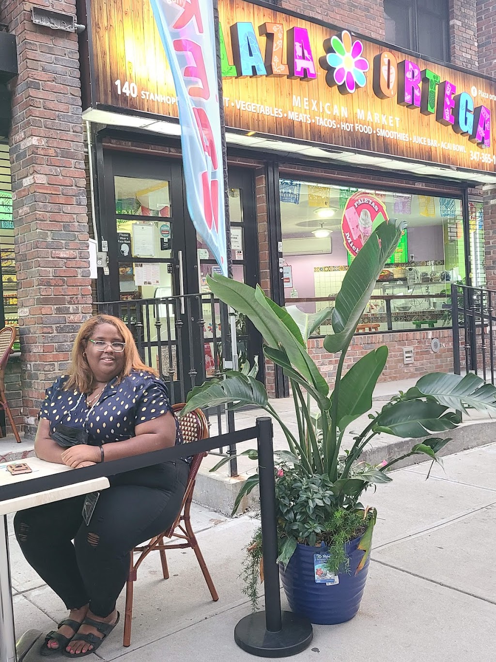 Plaza Ortega | restaurant | 140 Stanhope St, Brooklyn, NY 11221, USA | 3473651086 OR +1 347-365-1086