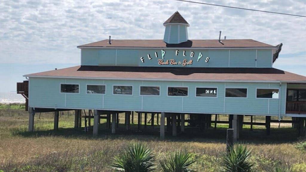 Flip Flops Beach Bar & Grill | restaurant | 731 Seawall Blvd, Galveston, TX 77550, USA | 4095395189 OR +1 409-539-5189