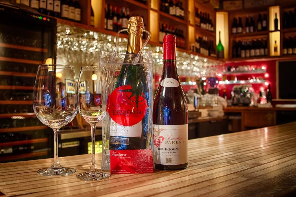 Etcetera Wine Bar and Cafe | cafe | 795 Valencia St, San Francisco, CA 94110, USA | 4159265477 OR +1 415-926-5477
