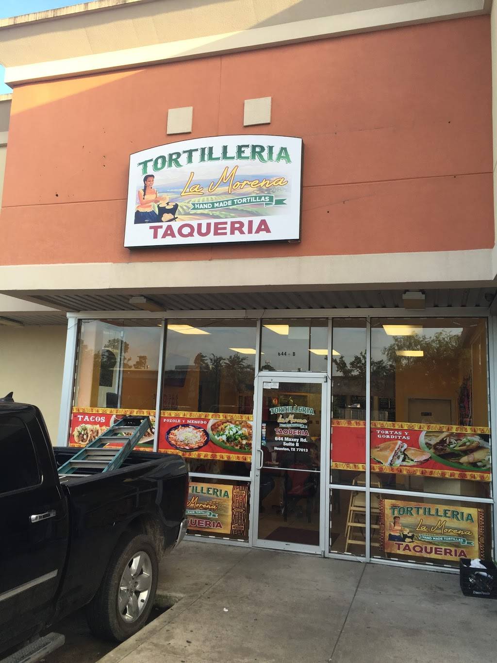 Tortilleria Y Taqueria La Morena | restaurant | 644 Maxey Rd, Houston, TX 77013, USA | 8328561655 OR +1 832-856-1655