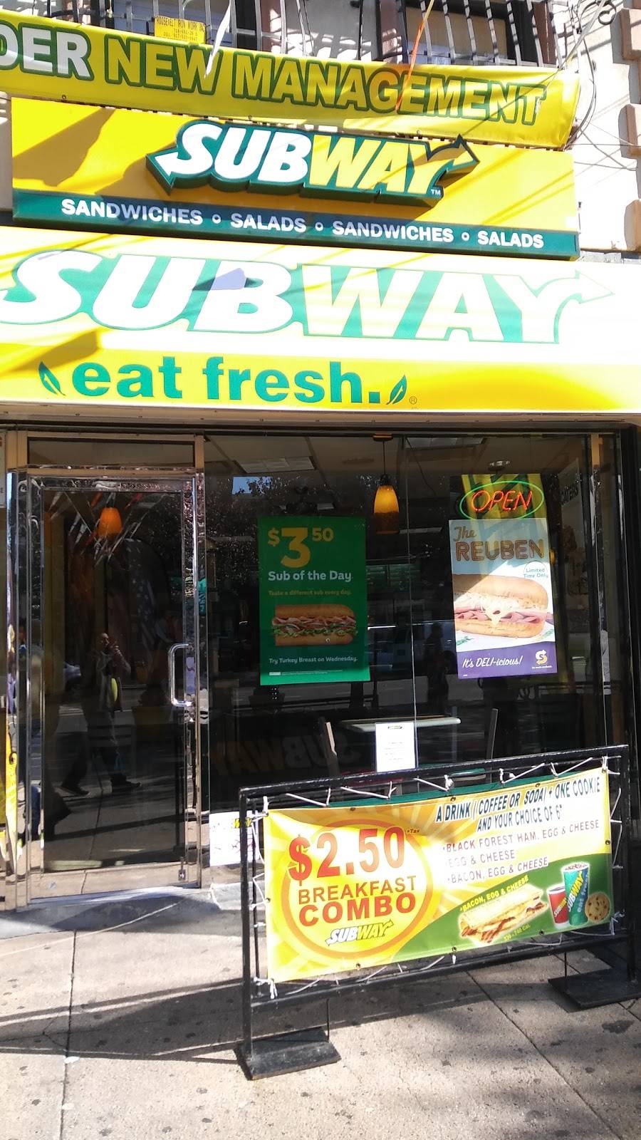 Subway Restaurants | restaurant | 108-11 Corona Ave, Corona, NY 11368, USA | 7182711633 OR +1 718-271-1633