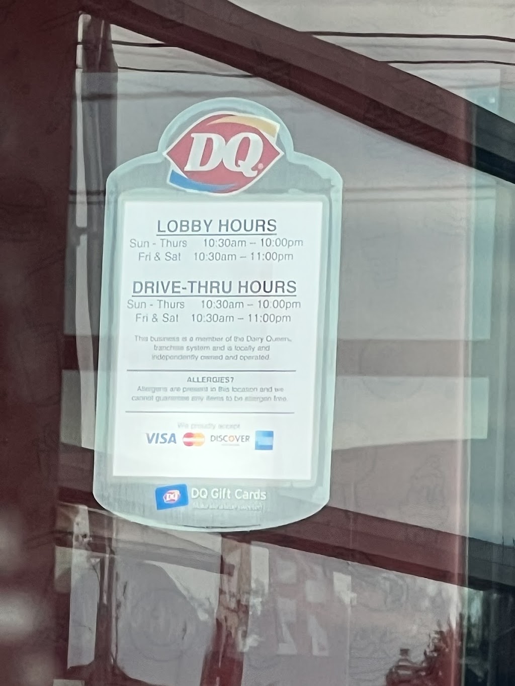 Dairy Queen | restaurant | 1850 W White St, Anna, TX 75409, USA | 4694253694 OR +1 469-425-3694