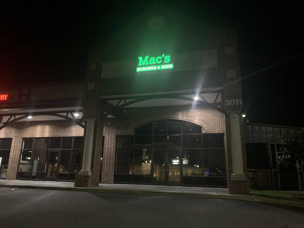 Macs Burgers and Beer | restaurant | 3011 Longford Dr Ste 13, Spring Hill, TN 37174, USA | 6153028104 OR +1 615-302-8104