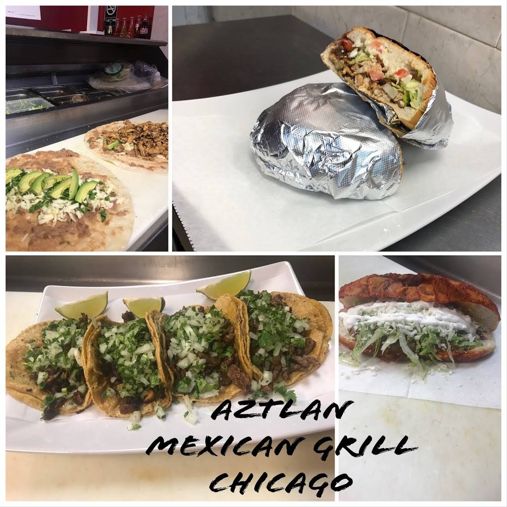 Aztlan mexican grill 1inc | restaurant | 3358 W Montrose Ave, Chicago, IL 60618, USA | 7734632774 OR +1 773-463-2774