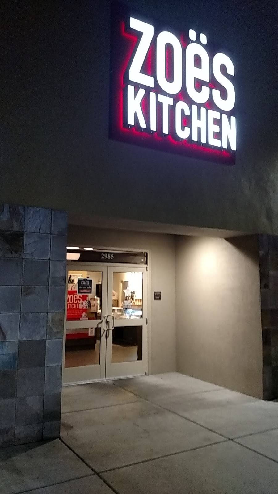 Zoës Kitchen | restaurant | 2985 S Alma School Rd, Chandler, AZ 85286, USA | 6026037260 OR +1 602-603-7260