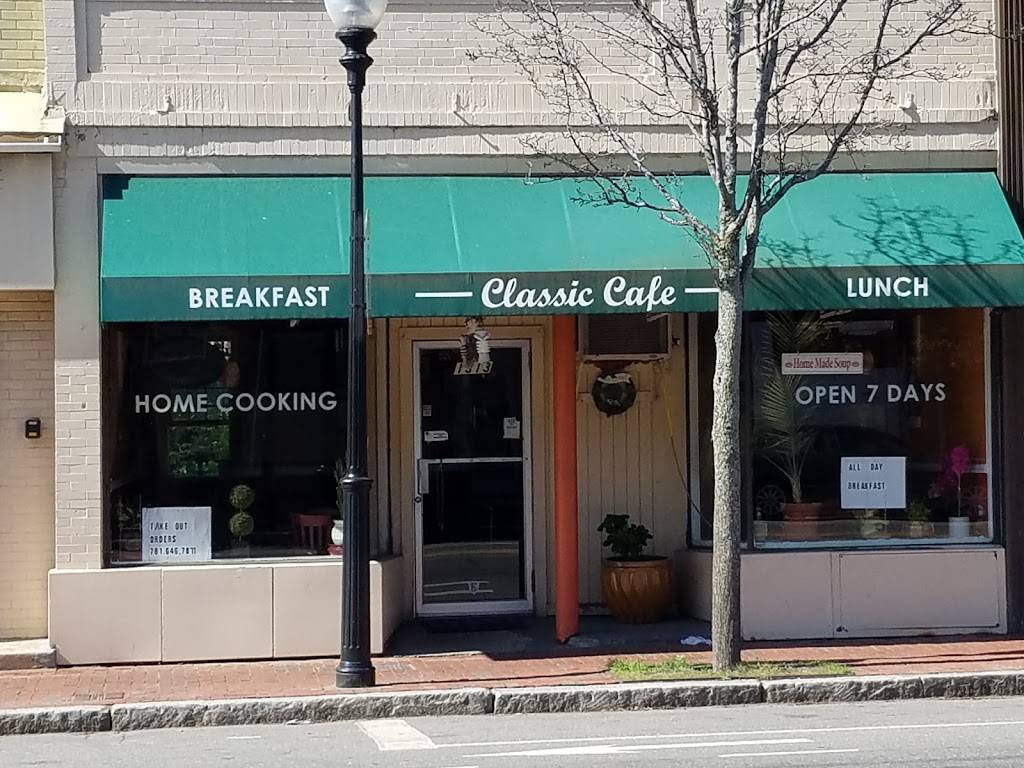 Classic Cafe | cafe | 1313 Massachusetts Ave, Arlington, MA 02476, USA | 7816467871 OR +1 781-646-7871