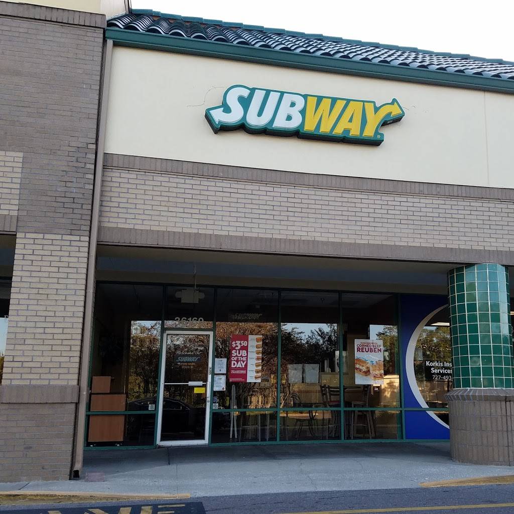 Subway Restaurants | restaurant | Publix at Brooker Creek, 36169 E Lake Rd S Unit #9, Palm Harbor, FL 34685, USA | 7277847827 OR +1 727-784-7827