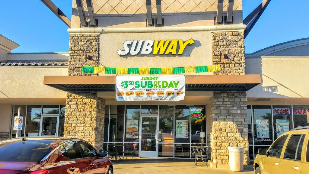 Subway | restaurant | Shops A, 525 N Estrella Pkwy Suite 103, Goodyear, AZ 85338, USA | 6238828181 OR +1 623-882-8181