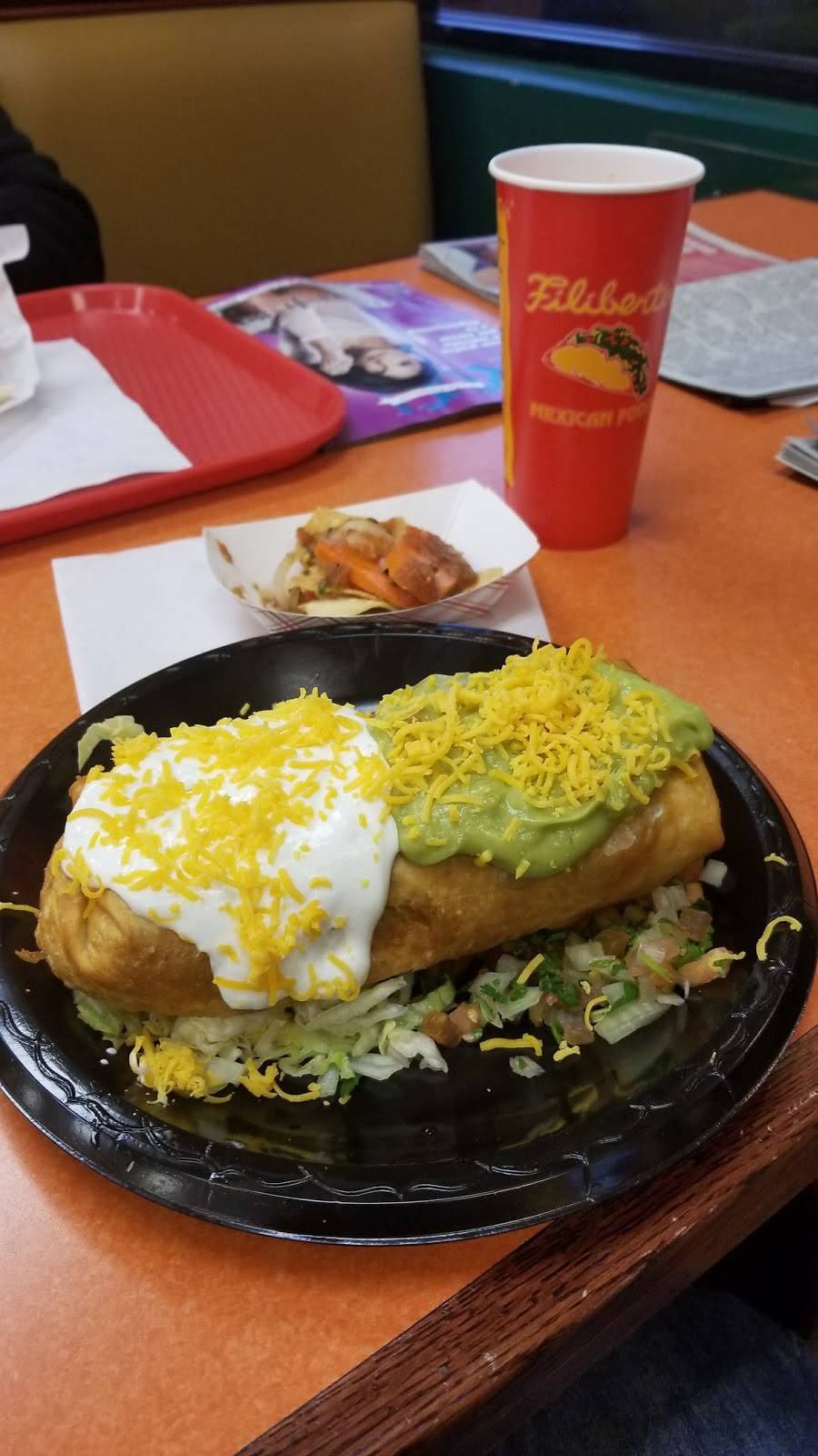Filibertos Mexican Food | restaurant | 3033 E Indian School Rd, Phoenix, AZ 85016, USA | 6028404912 OR +1 602-840-4912