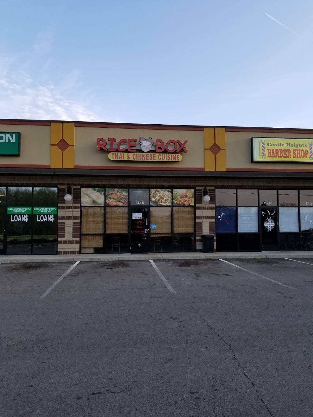 Rice Box | restaurant | 1123 N Castle Heights Ave, Lebanon, TN 37087, USA | 6154499488 OR +1 615-449-9488
