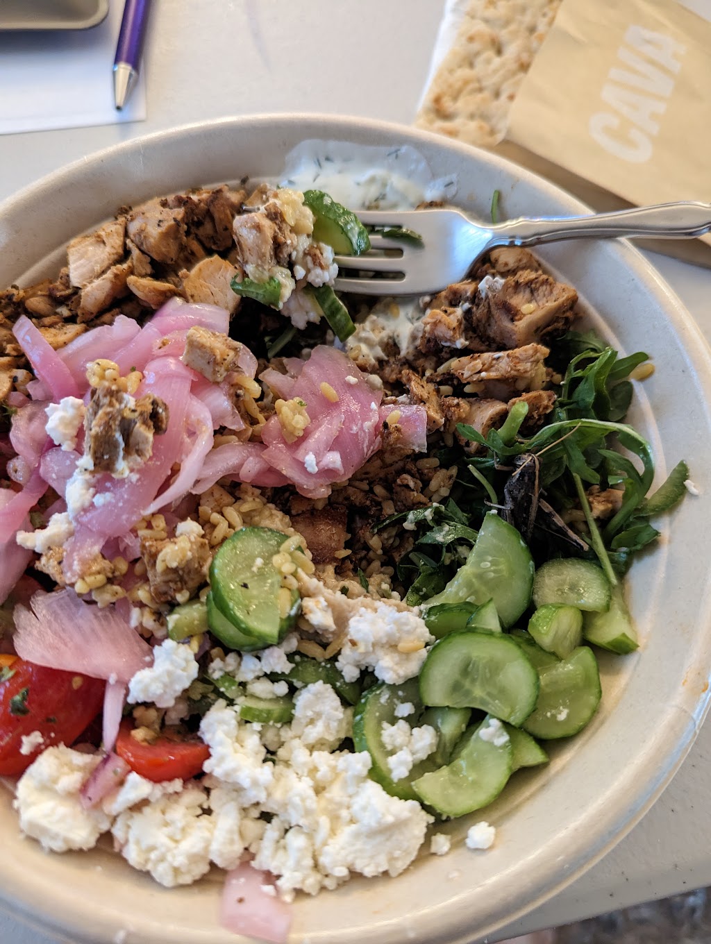 CAVA | restaurant | 3900 Boston St, Baltimore, MD 21224, USA | 6676778910 OR +1 667-677-8910