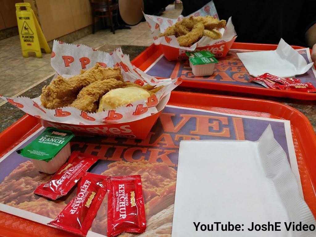 Popeyes | restaurant | 2011 Plains Rd E, Burlington, ON L7R 5B3, Canada | 9056338686 OR +1 905-633-8686