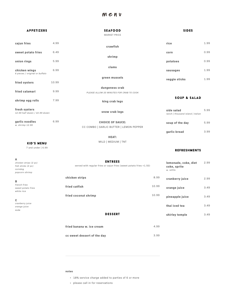 Claws And Craws | restaurant | 967 Manor Blvd, San Leandro, CA 94579, USA | 5103519999 OR +1 510-351-9999