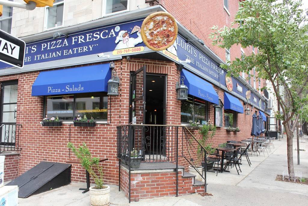 Luigis Pizza Fresca | restaurant | 2401 Fairmount Ave, Philadelphia, PA 19130, USA | 2157698888 OR +1 215-769-8888