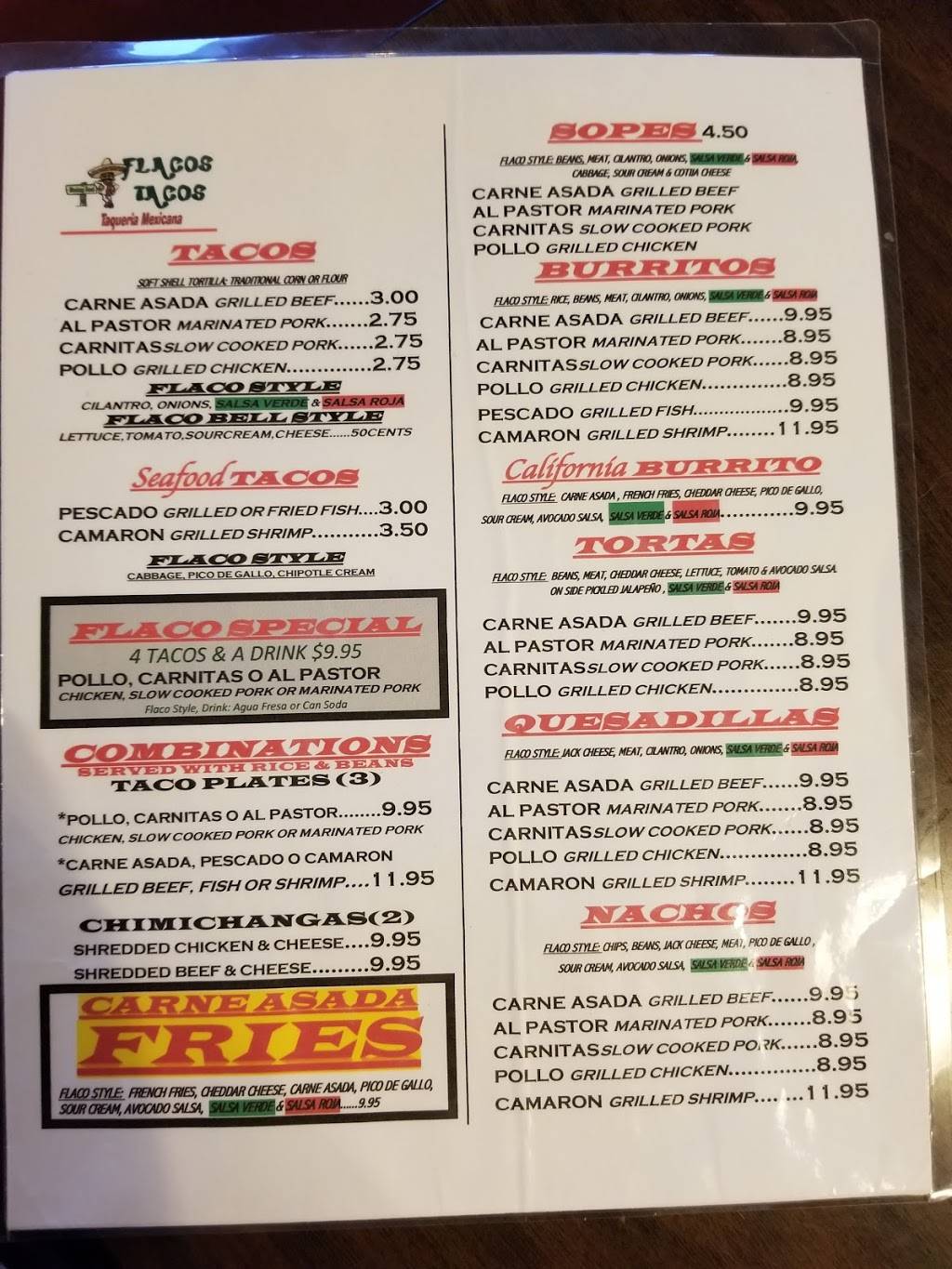 Flacos Tacos 4 | restaurant | 744 Oglethorpe Hwy, Hinesville, GA 31313, USA | 9123321310 OR +1 912-332-1310