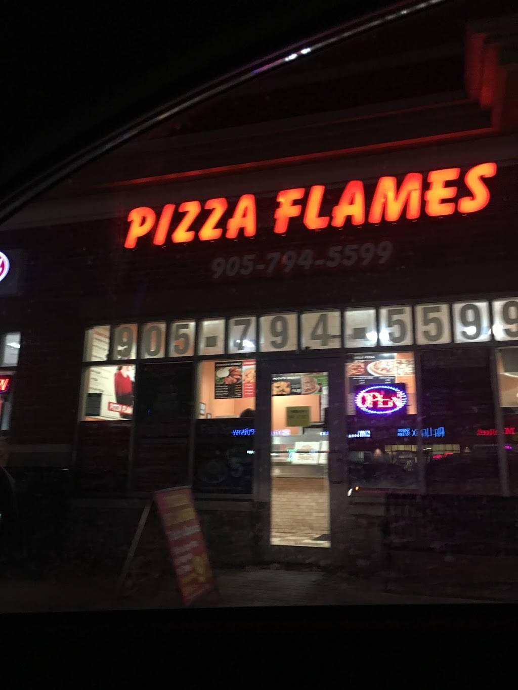 Pizza Flames | restaurant | 1965 Cottrelle Blvd, Brampton, ON L6P 2Z8, Canada | 9057945599 OR +1 905-794-5599