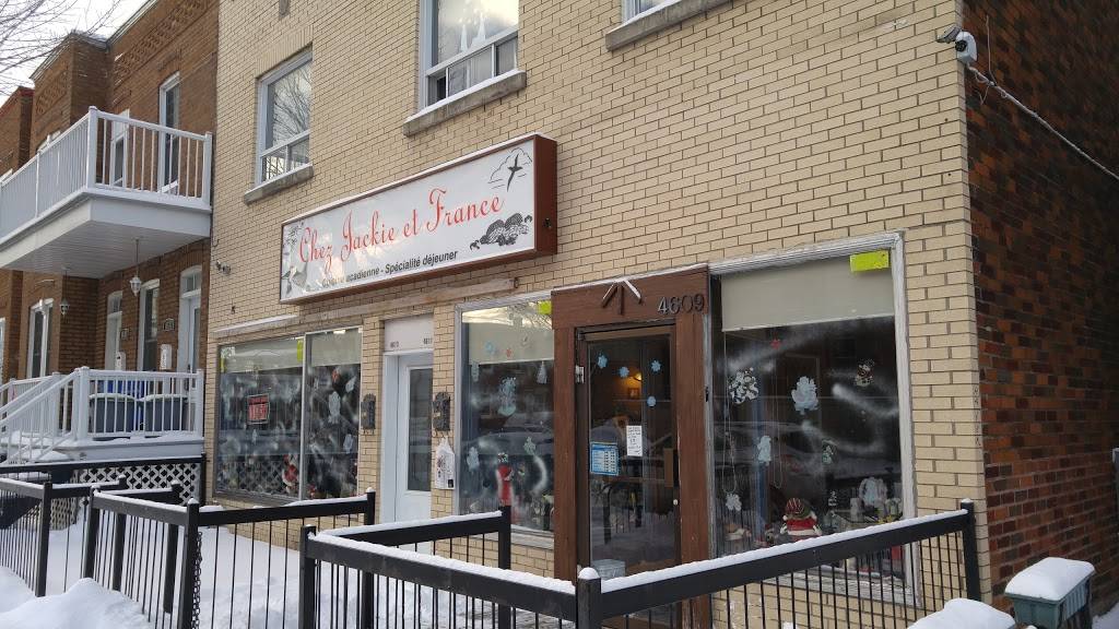 Chez Jacquie et France | restaurant | 4609 Av Bannantyne, Verdun, QC H4G 1E4, Canada | 5147677877 OR +1 514-767-7877