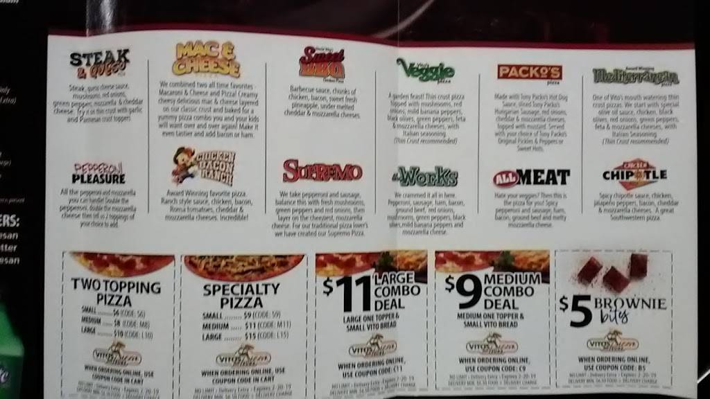 Vitos Pizza and Subs | restaurant | 4317 Heatherdowns Blvd, Toledo, OH 43614, USA | 4193898486 OR +1 419-389-8486