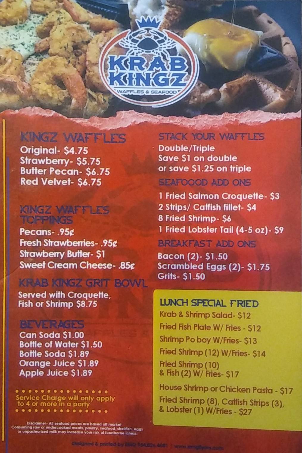 Pappa’s Waffles & Seafood | restaurant | 311 W Ashley St, Jacksonville, FL 32202, USA | 9043742948 OR +1 904-374-2948